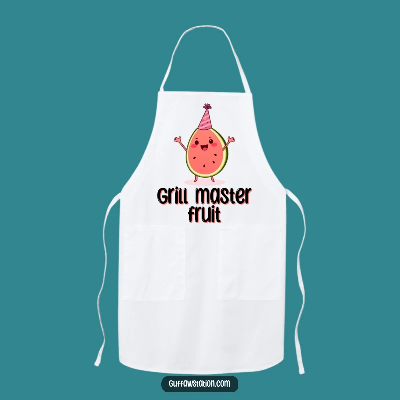 Funny Watermelon Apron - Cook with a Dancing Party Vibe!