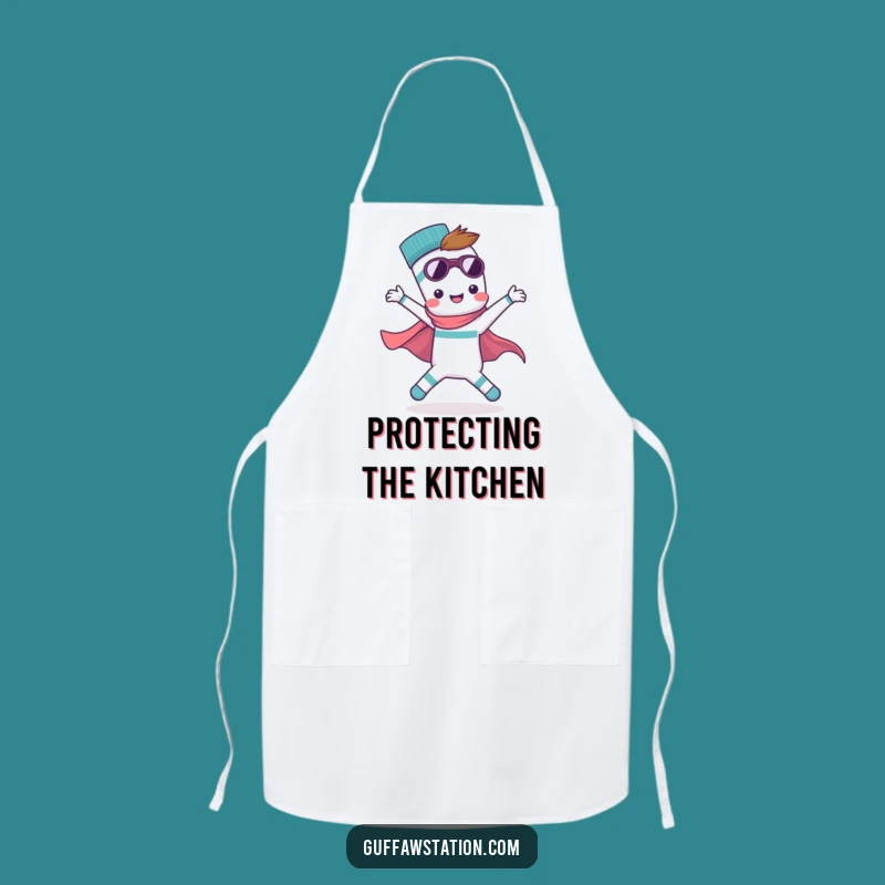 Funny Heroic Sock Apron - Cook Up Laughter in the Kitchen, The Ultimate Funny Gift