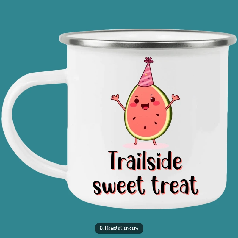Durable Funny Watermelon Camping Mug - Outdoor Party Fun Gift!