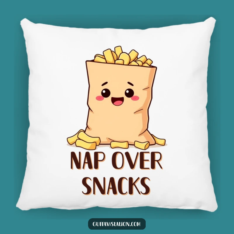 Funny Mischievous Potato Pillow - Cozy & Hilarious Comfort Gift