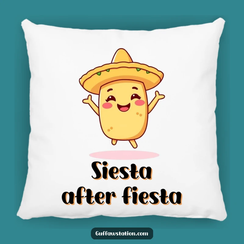 Funny Taco Dancing Pillow - Cozy Fiesta Decor Gift