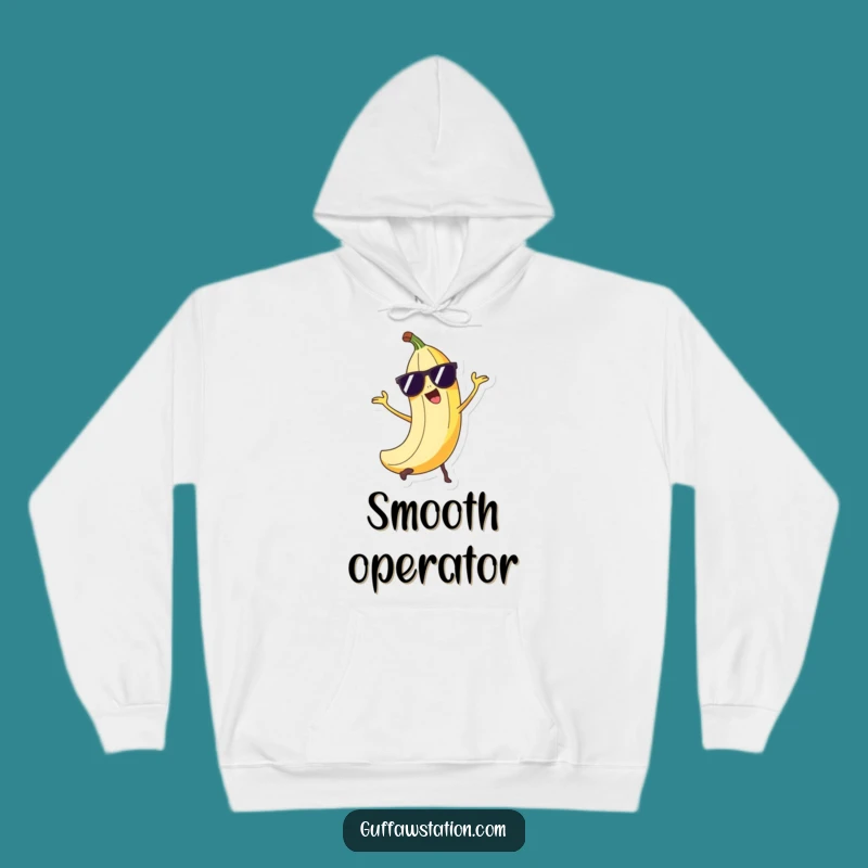 Funny Banana Peel Mischief Hoodie - Cozy Prankster Gift