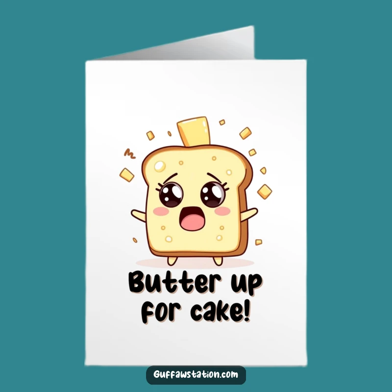 Free Printable Surprised Toast Birthday Card - Funny Downloadable Gift