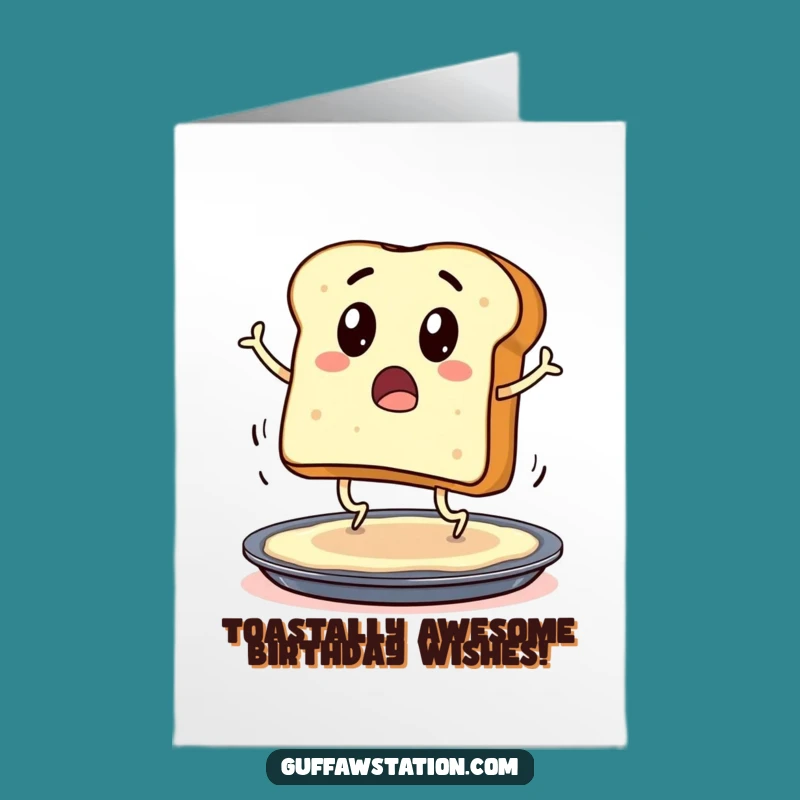 Free Printable Birthday Card: Toast's Pan Panic for a Hilarious Downloadable Gift