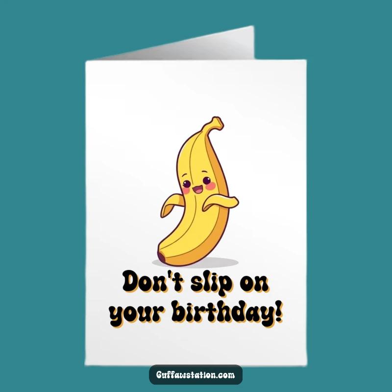 Free Printable Funny Banana Birthday Card: Slip into Fun with a Comedic Peel