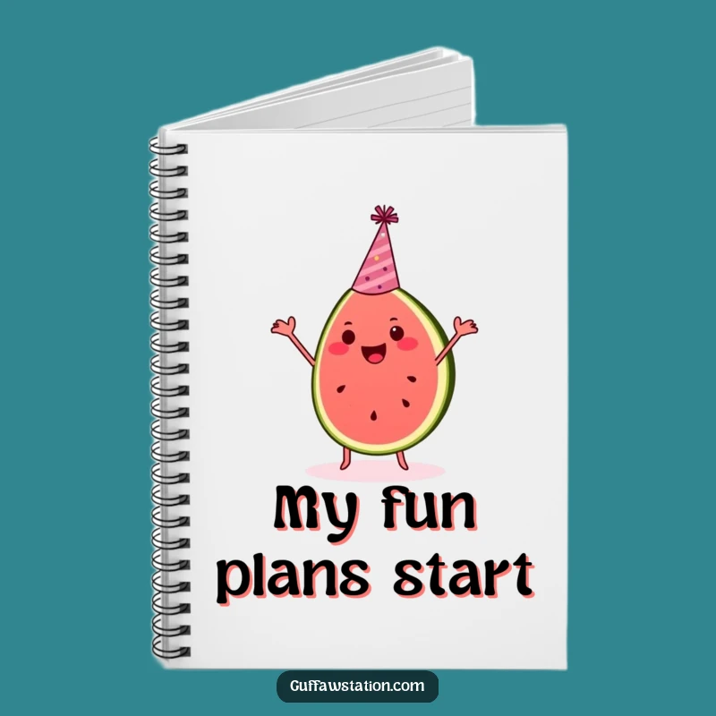 Funny Watermelon Notebook - Jot Down Party Ideas!
