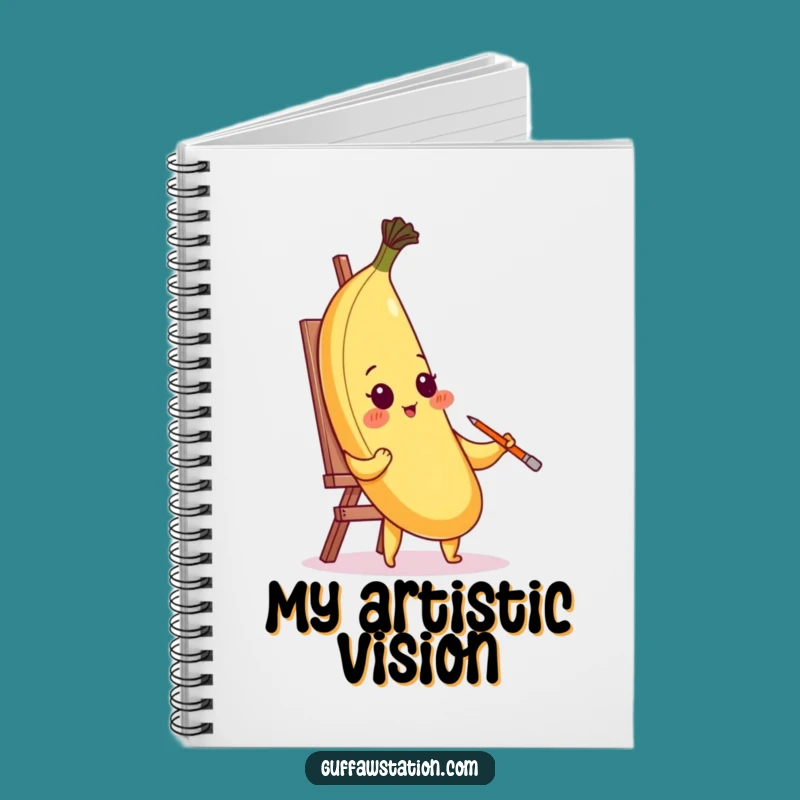 Funny Blushing Banana Notebook: Sketch Your Ideas with This Hilarious Artistic Journal