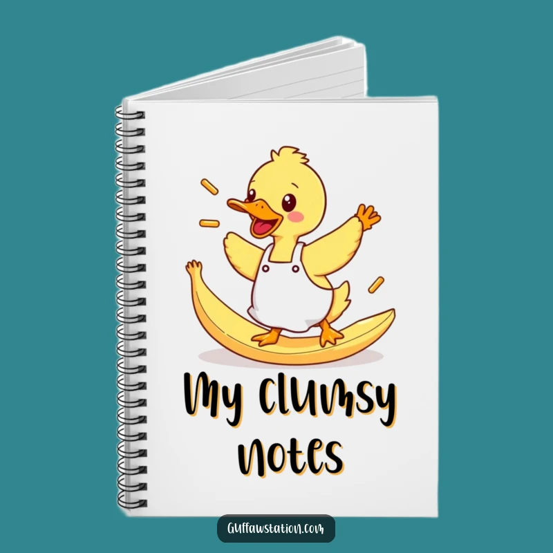 Funny Duck Fries Notebook: Jot Down Notes with Hilarious Kitchen Mishaps