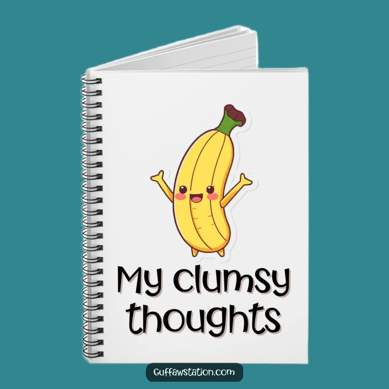 Funny Banana Slip Notebook: Dramatic Slipping Ideas!