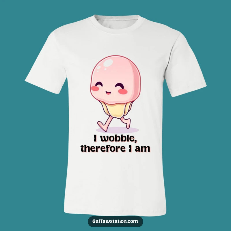 Funny Wobbly Jelly T-Shirt: Uncontrollable Wiggle Design for Hilarious Outfit