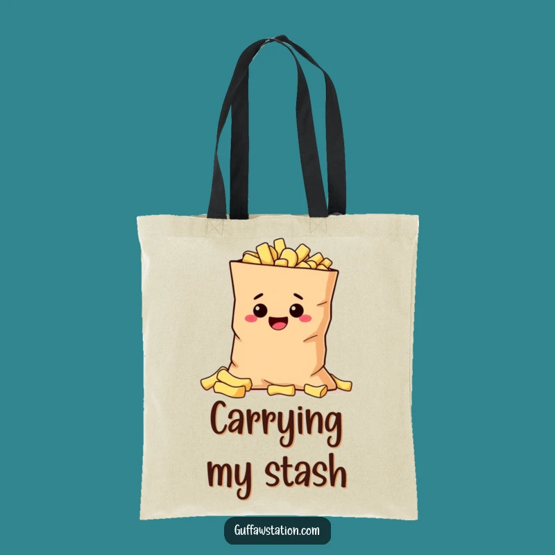 Funny Mischievous Potato Tote Bag - Spacious & Hilarious Snack Bag Gift